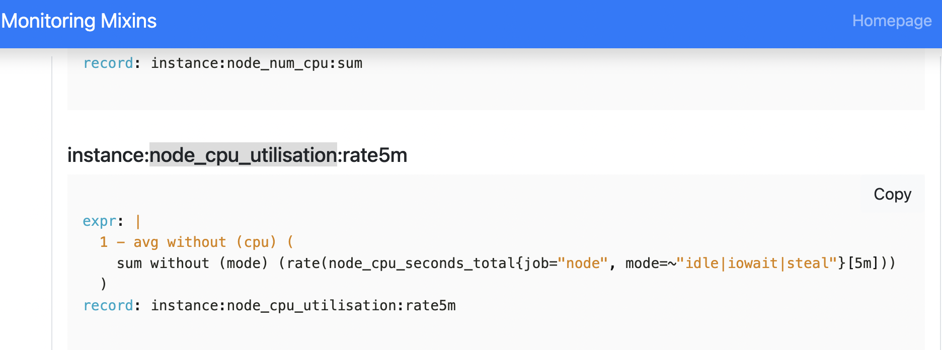 monitoring-mixins-node利用率